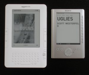 Kindle v Sony cover